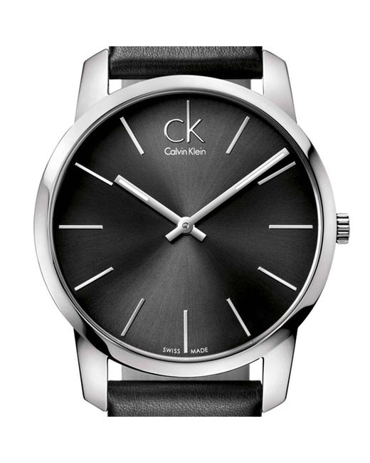 Orologio Al Quarzo City K2g21107 di Calvin Klein in Black da Uomo