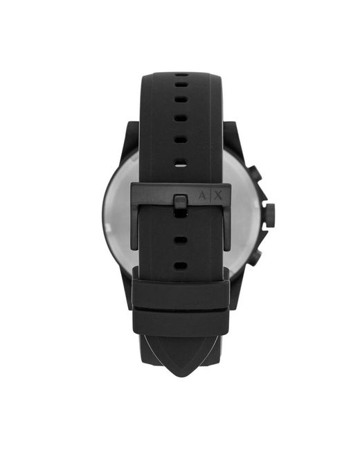 Orologio Cronografo Outerbanks quadrante nero AX1343 di ARMANI EXCHANGE in Black da Uomo