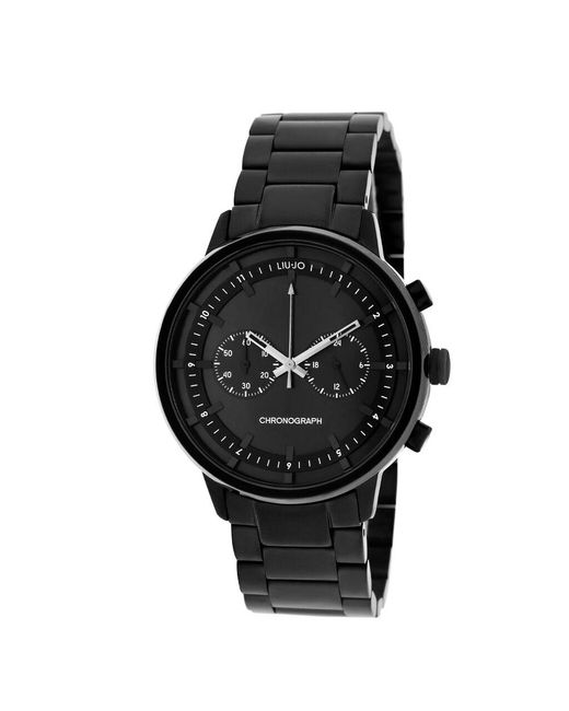 Orologio Al Quarzo Century Tlj1930 di Liu Jo in Black da Uomo