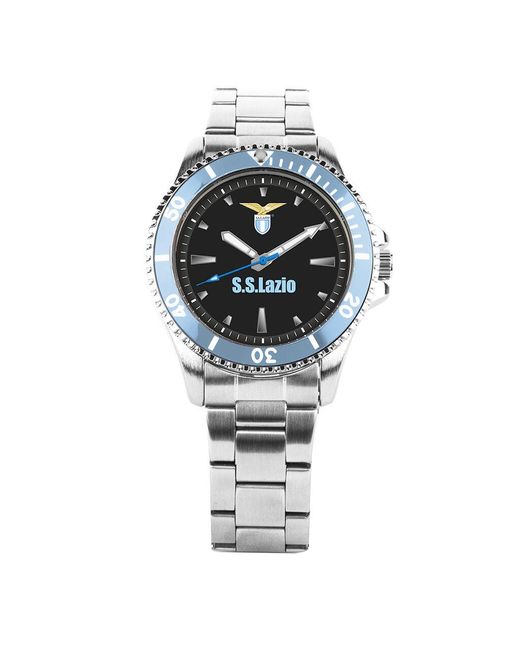 Orologio Al Quarzo P-l7476una di Lazio in Metallic da Uomo