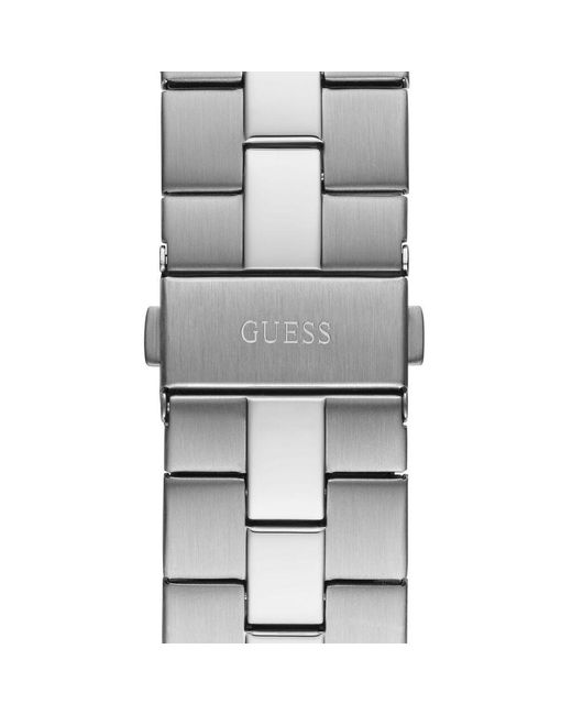 Orologio Al Quarzo Emperor Gw0573g1 di Guess in Metallic da Uomo