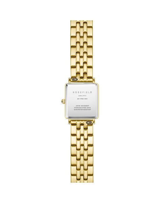Orologio Al Quarzo The Boxy Xs Qmwsg-q021 di ROSEFIELD in Metallic