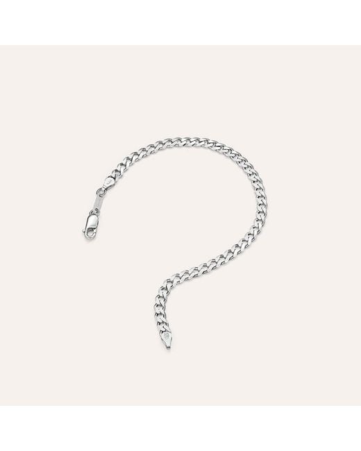 Bracciale Catena Gentleman Argento Rodiato di Stroili in Metallic da Uomo