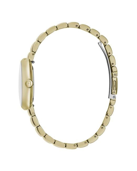 Oro acciaio inossidabile orologio analogico al quarzo di Furla in Metallic