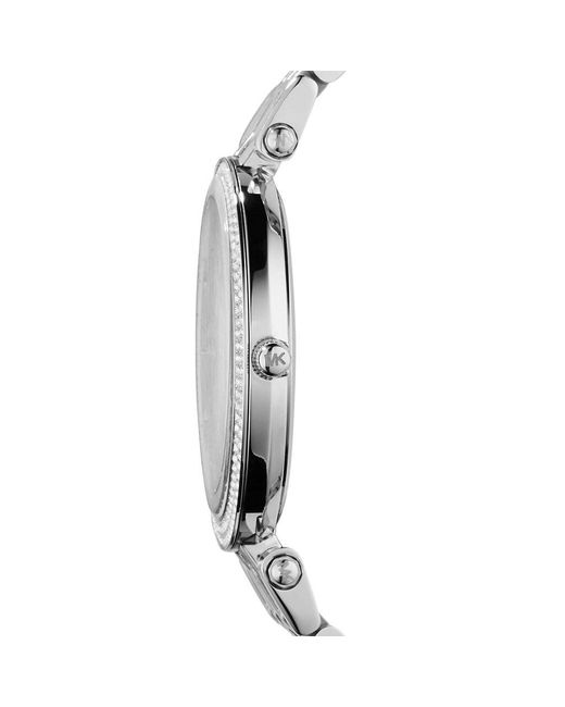 Orologio Darci quadrante argento MK3190 di Michael Kors in White