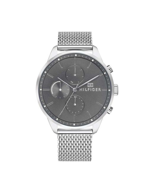 Orologio Multifunzione Chase quadrante grigio 1791484 di Tommy Hilfiger in Gray da Uomo