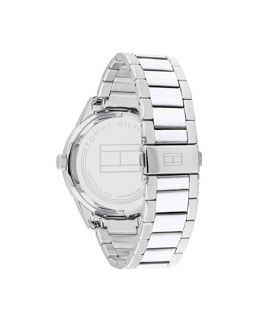 Orologio Austin quadrante blu 1791640 di Tommy Hilfiger in Metallic da Uomo