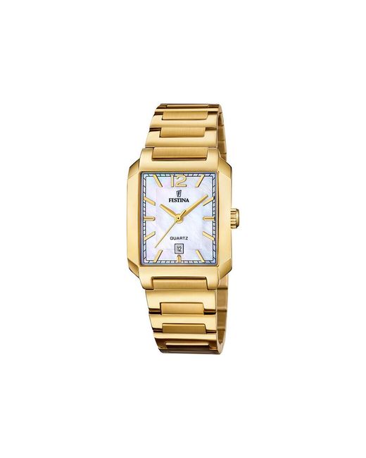 Orologio Al Quarzo On The Square F20680/2 di Festina in Metallic