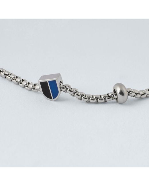 Charm Essential Code Acciaio di Stroili in Blue da Uomo