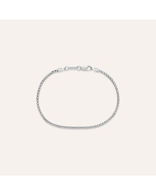 Bracciale Catena Gentleman Argento Rodiato di Stroili in Metallic da Uomo