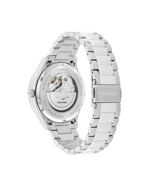 Orologio Automatico Ck Iconic Automatic 25300020 di Calvin Klein in Blue da Uomo