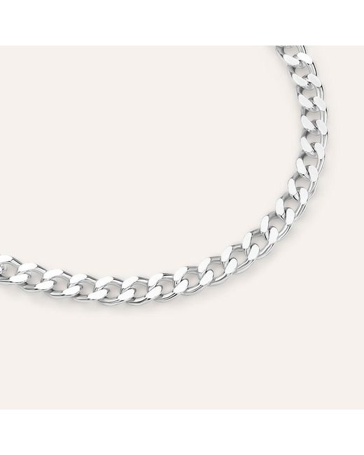 Bracciale Catena Gentleman Argento Rodiato di Stroili in Natural da Uomo