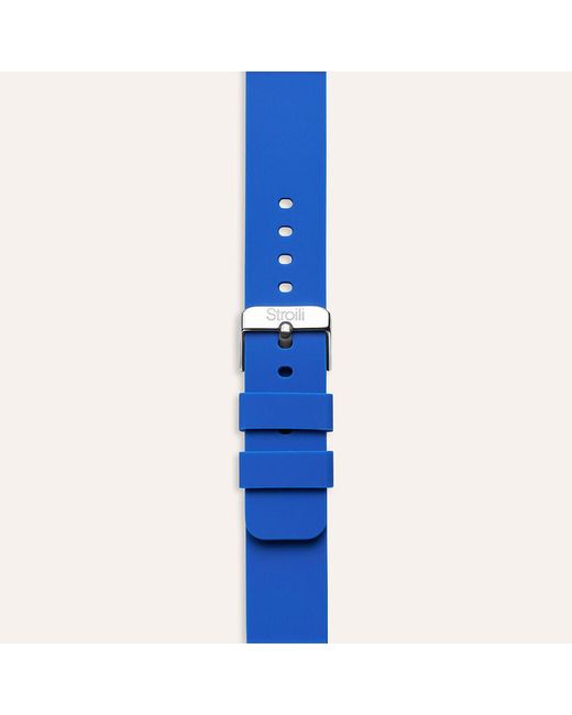Cinturino Cinturino Silicone Blu di Stroili in Blue da Uomo