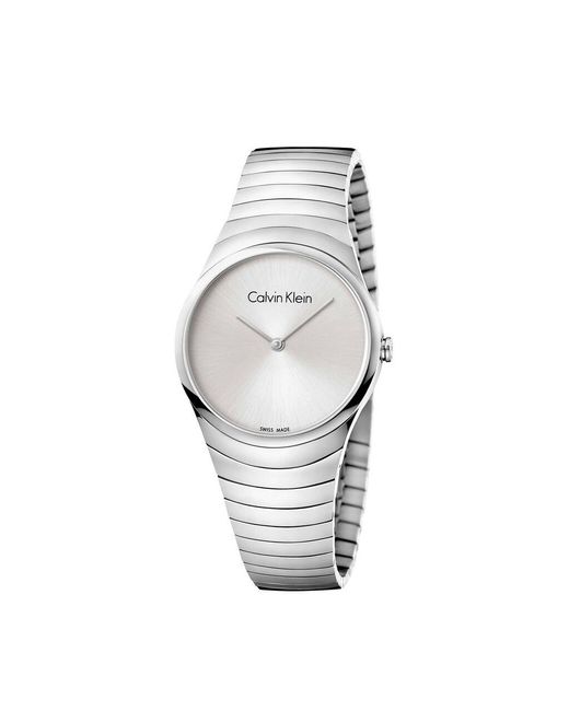 Orologio Whirl quadrante bianco K8A23146-RE21 di Calvin Klein in Metallic