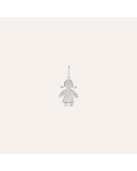 Pendente Love Beats Argento Rodiato Cubic Zirconia di Stroili in White