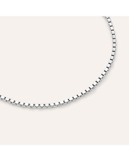 Bracciale Catena Gentleman Argento Rodiato di Stroili in Natural da Uomo