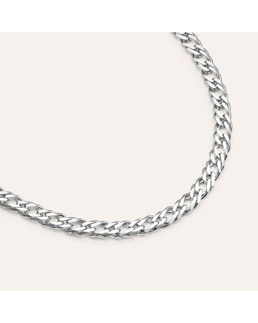 Bracciale Catena Gentleman Argento Rodiato di Stroili in Metallic da Uomo