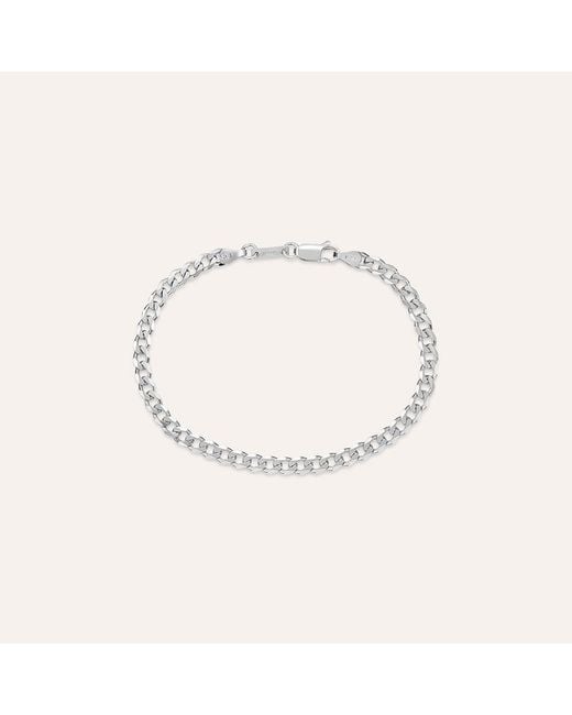 Bracciale Catena Gentleman Argento Rodiato di Stroili in Metallic da Uomo