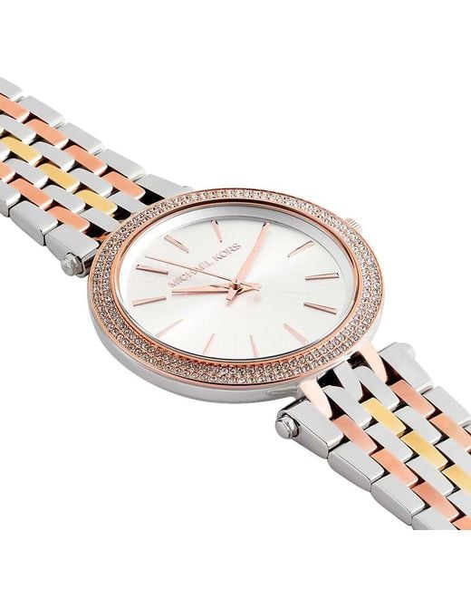 Orologio Darci quadrante argento MK3203 di Michael Kors in Metallic
