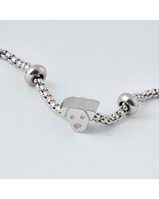 Charm Essential Code Acciaio di Stroili in Metallic