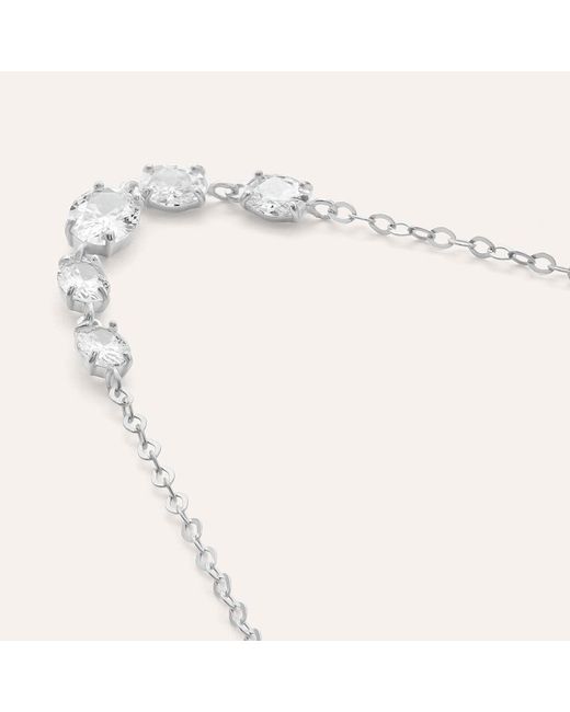 Bracciale Claire Oro Bianco Cubic Zirconia di Stroili in Natural