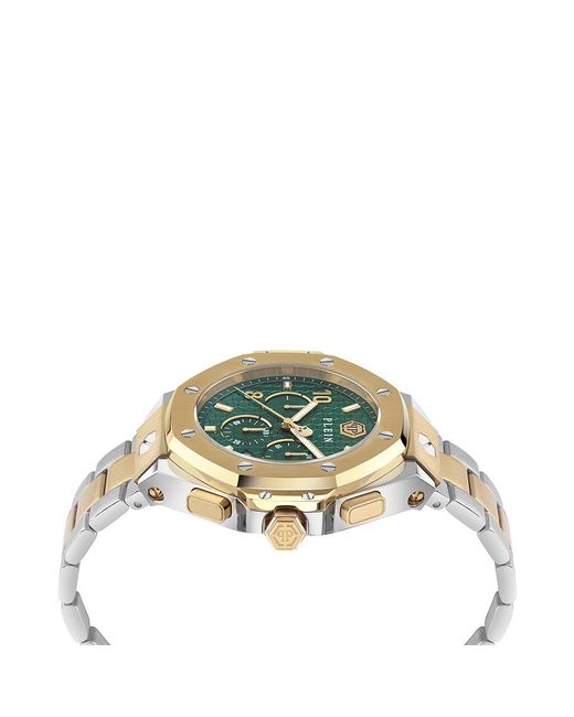 Orologio Al Quarzo Chrono Royal Pwpra0324 di Philipp Plein in Metallic da Uomo