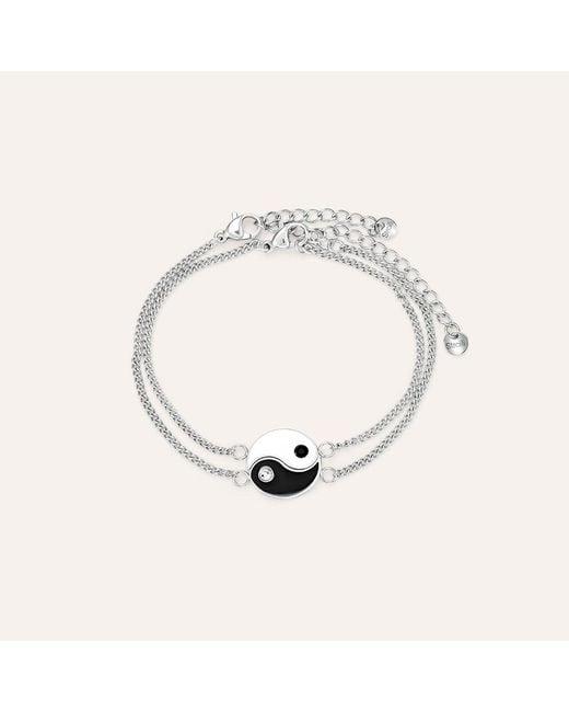 Bracciale Man Code Acciaio Cristallo di Stroili in Metallic