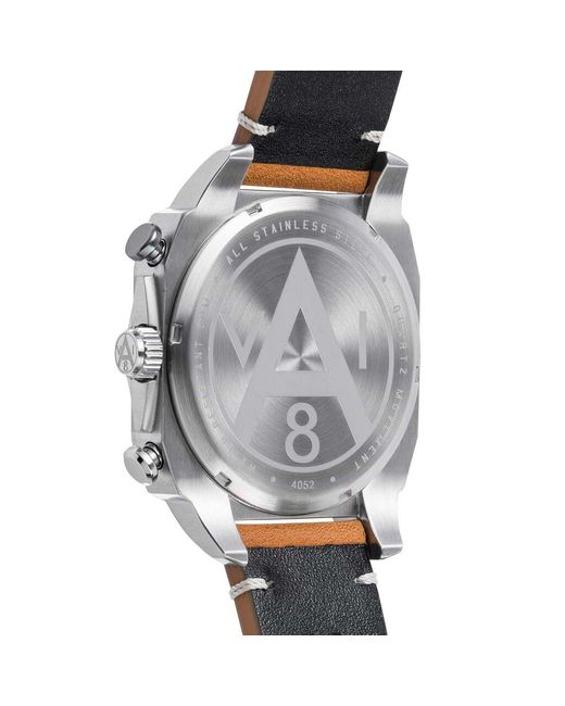 Orologio Cronografo Hawker Hunter quadrante bianco AV-4052-01 di AVI-8 in Metallic da Uomo