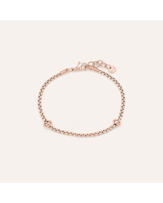Bracciale Essential Code Acciaio Rosa di Stroili in Metallic