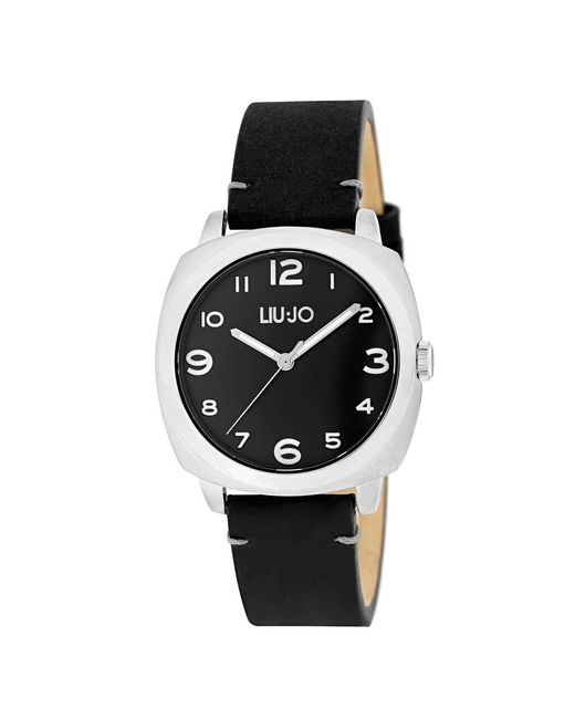 Orologio Porthole quadrante nero TLJ1474-RE20 di Liu Jo in Black da Uomo