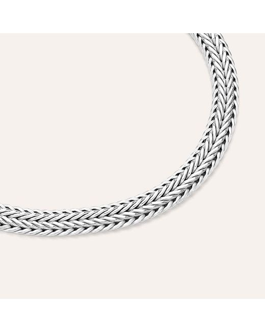Bracciale Catena Gentleman Argento Rodiato di Stroili in Metallic da Uomo