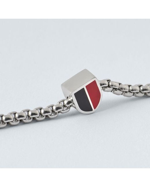 Charm Essential Code Acciaio di Stroili in Red da Uomo