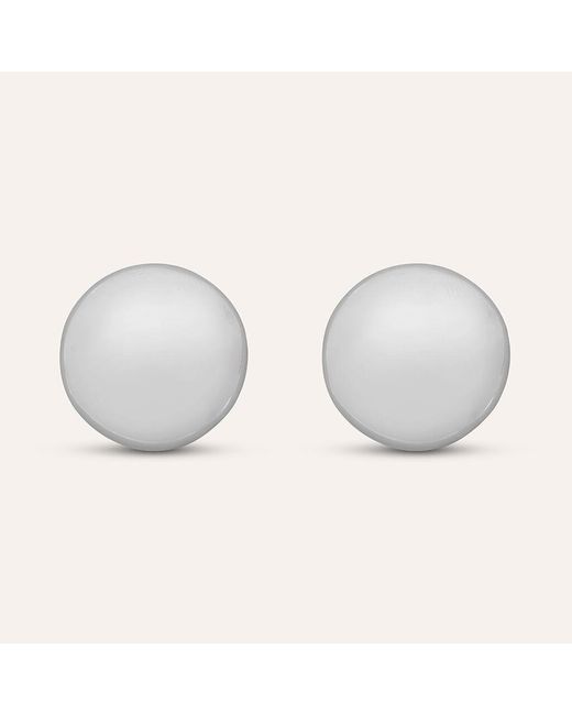 Orecchini Lobo Silver Collection Argento Rodiato di Stroili in Metallic
