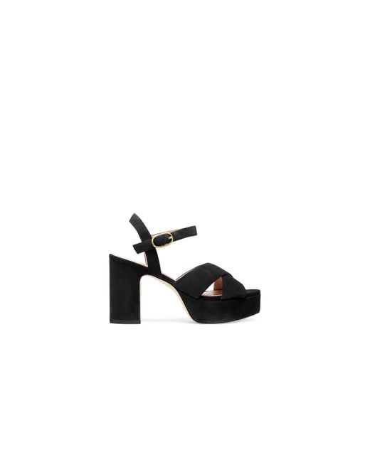 Stuart Weitzman Suede Mariposa Platform 100 Sandal The Sw Outlet In 