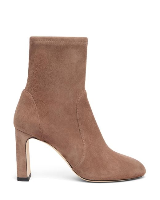 Stuart Weitzman Brown Babette Bootie 85