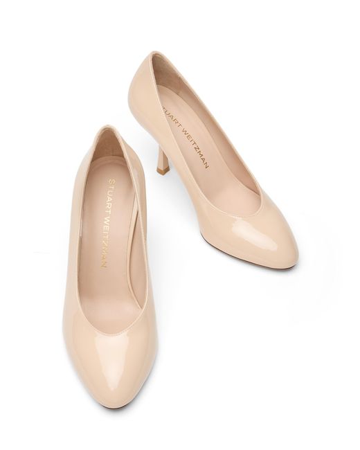Stuart Weitzman Natural Madison Pump 85