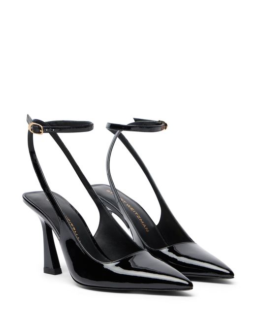 Vinnie 85 Strap Pump Stuart Weitzman en coloris Black