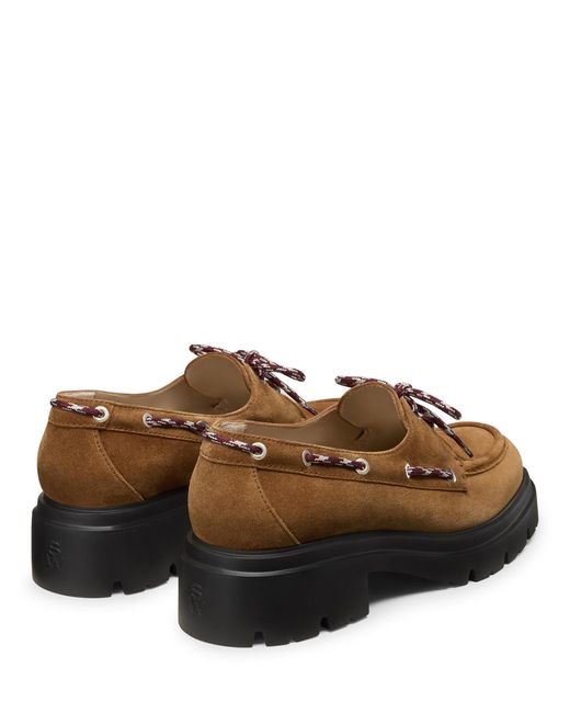 Stuart Weitzman Brown Hudson Moccasin