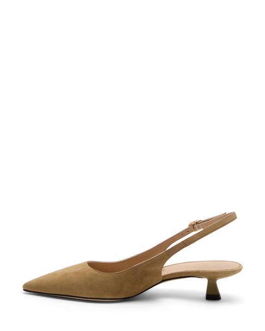 Stuart Weitzman Natural Stuart Sculpt Slingback 35