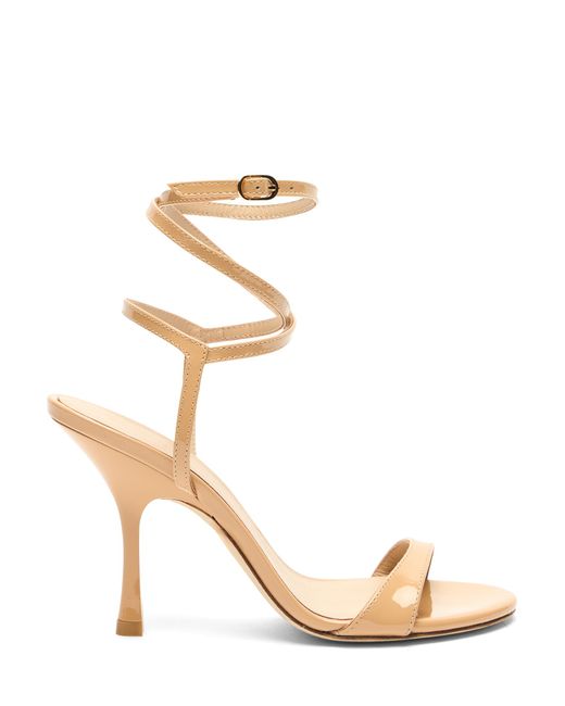 Stuart Weitzman Metallic Nudist Wrap 100