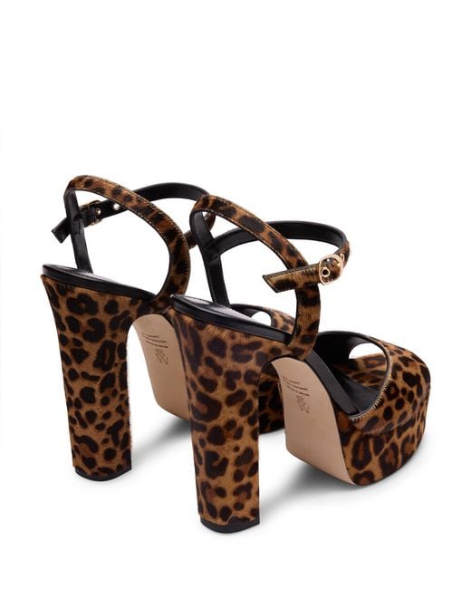 Stuart Weitzman Brown Reade Platform Sandal