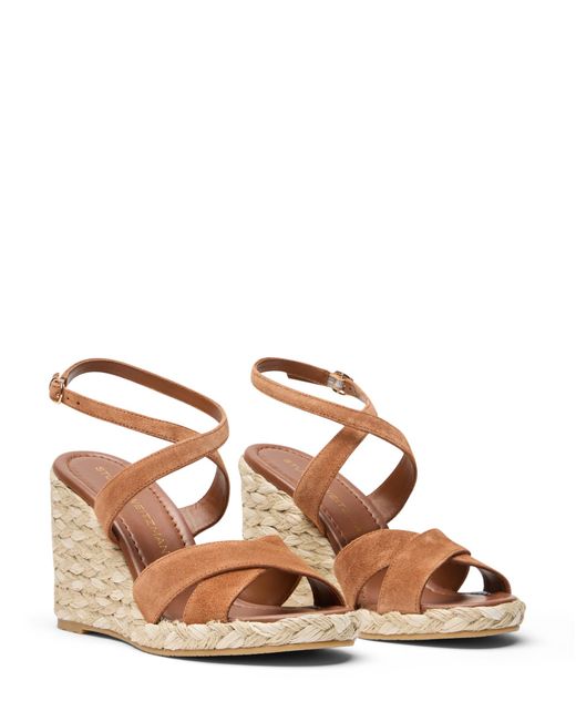 Stuart Weitzman Brown Alyssa Wedge