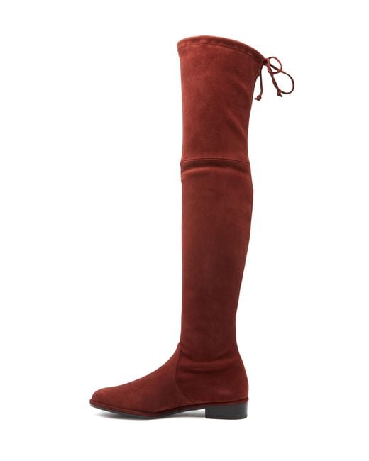 Lowland Stuart Weitzman en coloris Red