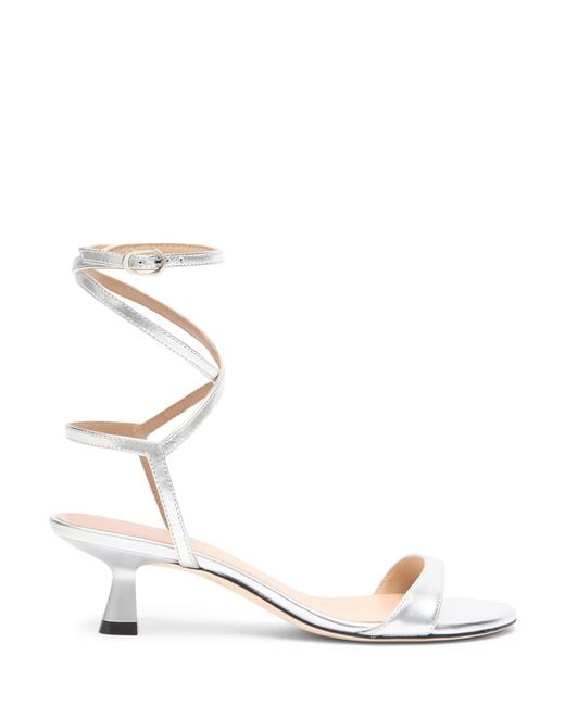 Nudist Wrap 50 di Stuart Weitzman in Natural