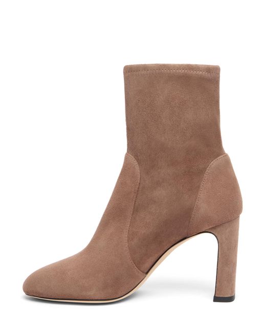Stuart Weitzman Brown Babette Bootie 85