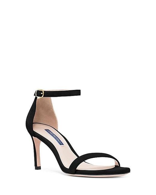 Stuart Weitzman Black Nunakedstraight