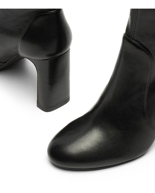 Stuart Weitzman Black Babette Bootie 85