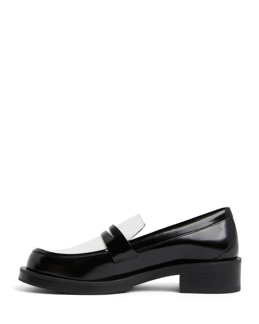 Stuart Weitzman Black Palmer Bold Loafer