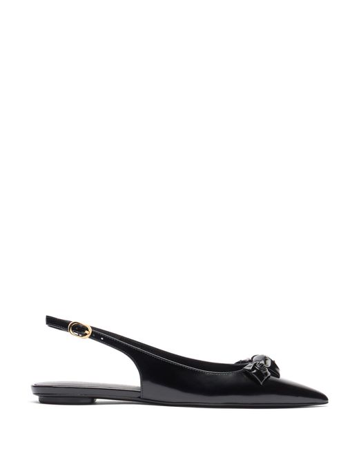 Stuart Weitzman Black Stuart Rosie Slingback