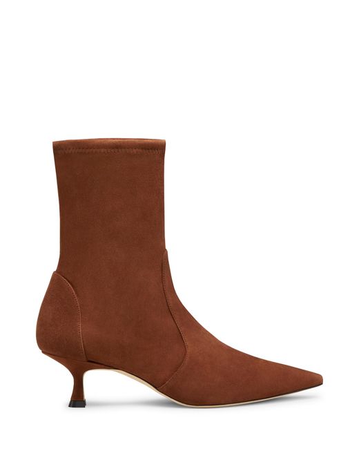 Stuart Weitzman Brown Naomi 50 Bootie